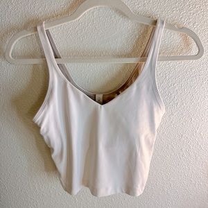 Lululemon White Align Tank Top